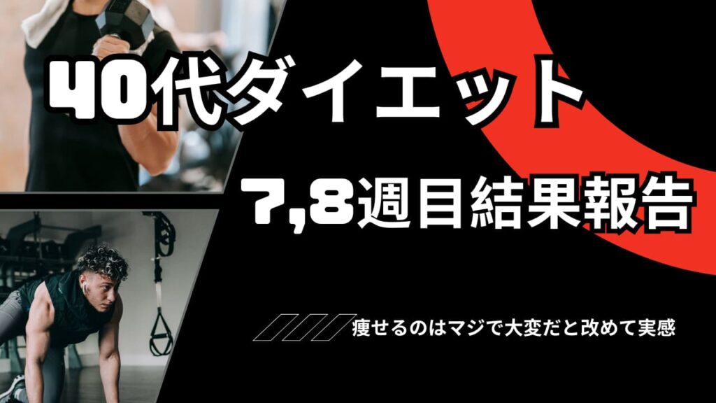 ダイエット報告の表紙