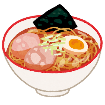 ラーメンのイラスト