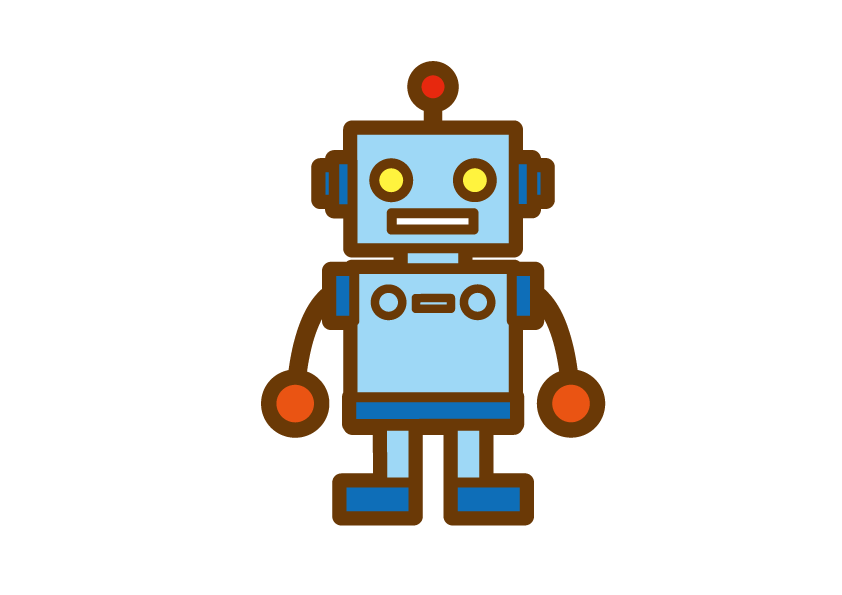 ロボットのイラスト